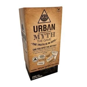 Urban Myth The Game Cardinal Truth Lies Party Game 3-5 Players Age 14+ Cards
